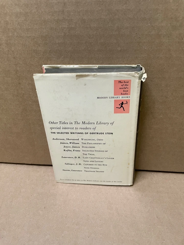 Selected Writings of Gertrude Stein / 1962 Modern Library Edition - Image 4 of 4
