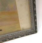 Primitive Antique Camellias Flower Still Life Print Wood Frame w Glass 9x13 — photo 5