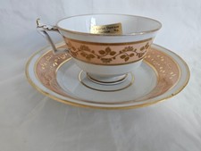 GORGEOUS FLIGHT BARR & BARR WORCESTER TEA CUP & SAUCER, 1800-1820