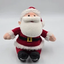 Rudolph Island Misfit Toys Santa Claus 8” Plush Ornament Vintage CVS 2000