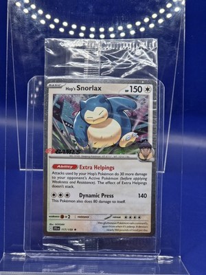 EB Games Hop s Snorlax 117/159 Journey Together Stamped Promo SEALED
