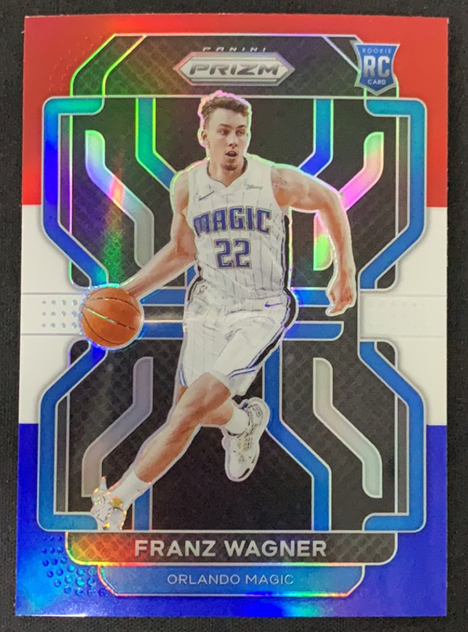 Franz Wagner 2021-22 Panini Prizm Red White Blue Prizm RC Magic #310
