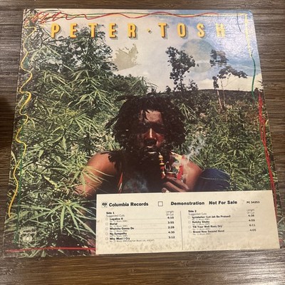 PETER TOSH, LEGALIZE IT DEMONSTRATION, 1976 VINYL LP PC34253 | eBay