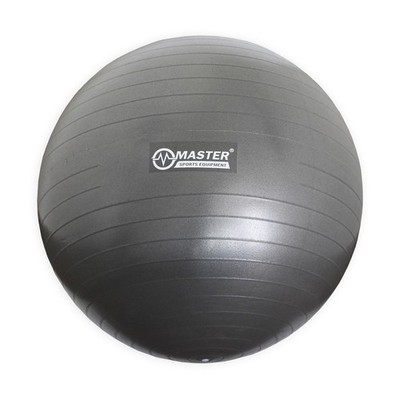 MASTER Super Ball 65 cm Grau Gymnastikball