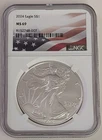 2024 AMERICAN EAGLE S$1 NGC MS69 SILVER COIN SKU 8152748-007