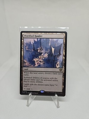 1 x Petrified Hamlet - Secrets of Strixhaven - NM-Mint - MTG