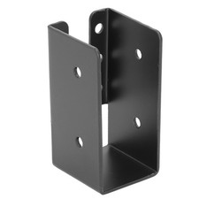 24x Joist Hanger 5x9.3cm Black Metal Hot Dipped Galvanized Conceal NEW