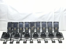 Lot of 9 Symbol MC92N0 Handheld Mobile Computer Barcode Scanner W/ Charging Dock