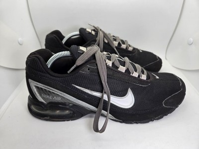 Nike Air Max Torch 3 Shoes Men's 10 Black Running Athletic Workout Gym Sneakers