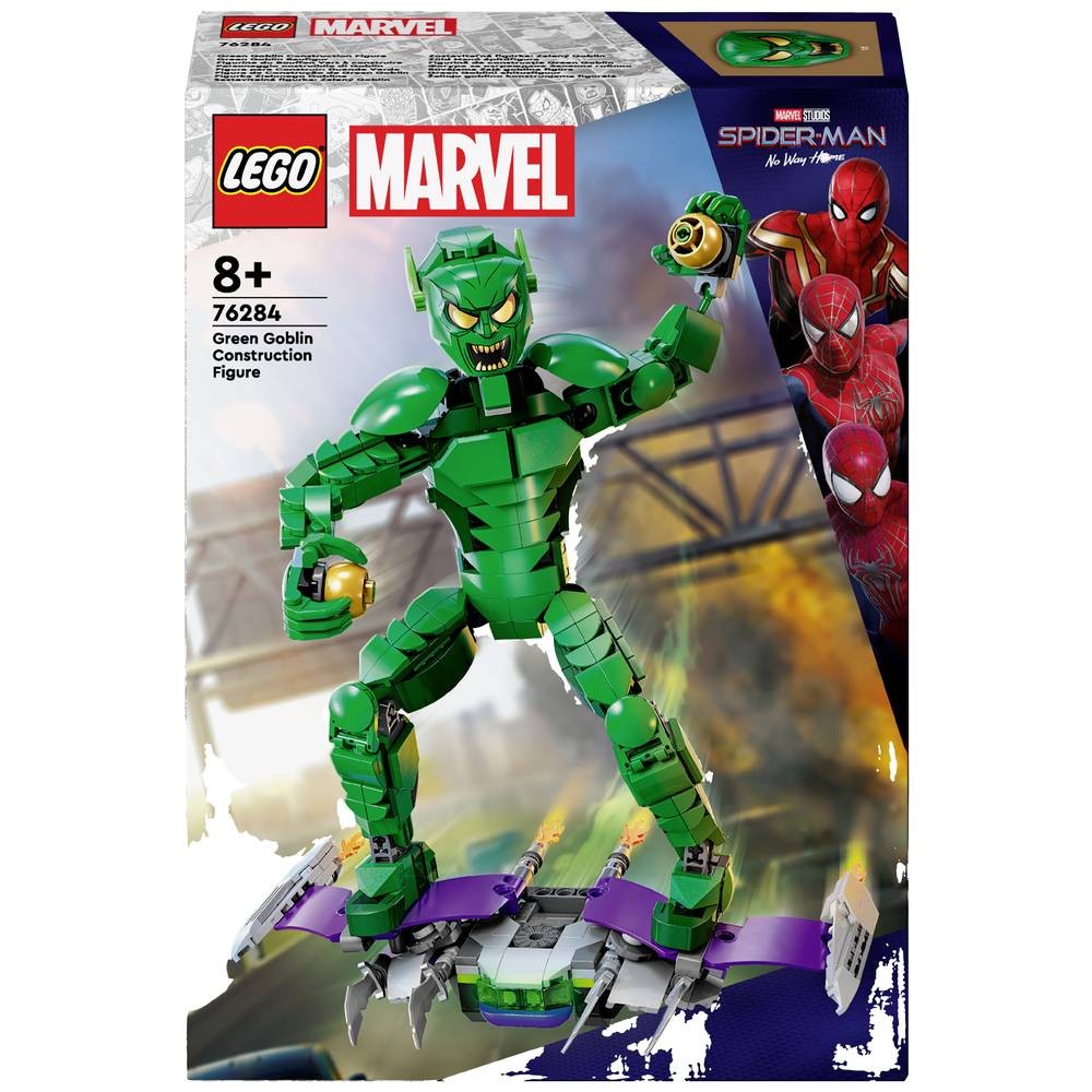 LEGO Marvel 76284 Jouet de Construction Bouffon Vert Spider-Man
