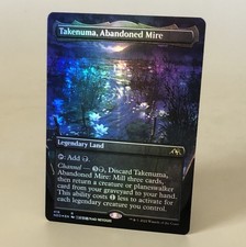 MTG Takenuma, Abandoned Mire - Borderless Foil - NEO NM