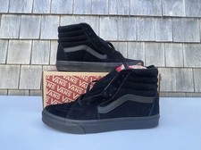 Vans SK8 HI Black Black High Top Shoes Sneakers VN000D5IBKA Women's Size 8.5 NEW