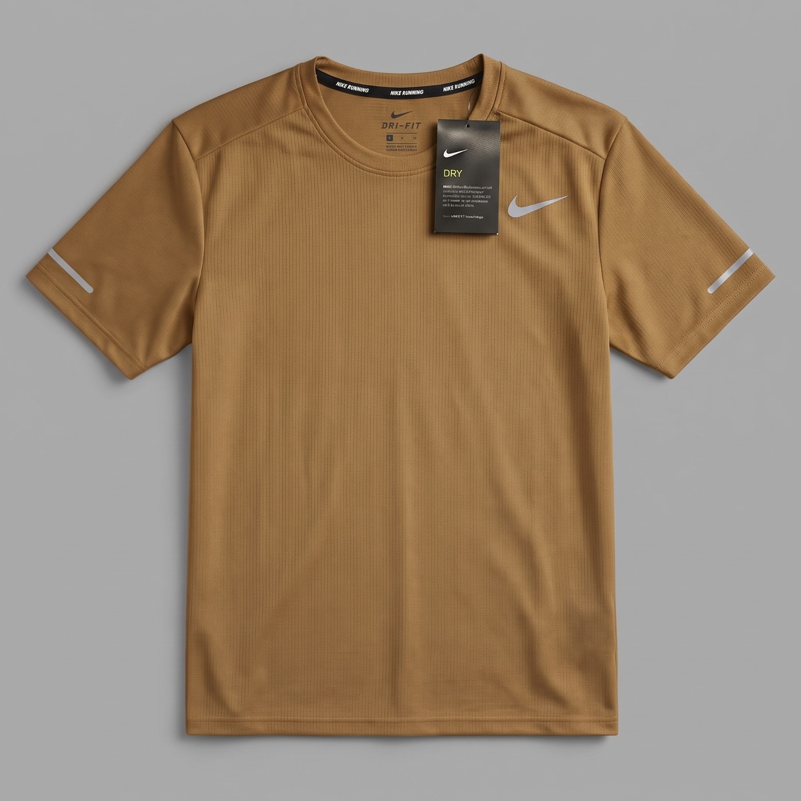 Nike T-Shirts Dri-Fit Athletic for Men Crew Neck Short Sleeve Work out Tee