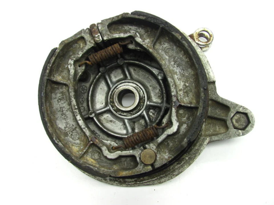 1972 YAMAHA 72 CT2 CT ( CT1 ) - REAR WHEEL BRAKE SHOE PLATE PANEL - Изображение 2 из 2