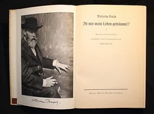 Nöldecke-Wilhelm Busch-Did me dream my life?-Wise Leipzig 1935 "EA"