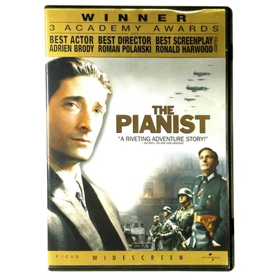The Pianist (DVD, 2002, Widescreen)    Adrien Brody   Emilia Fox
