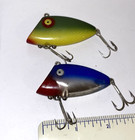 New ListingTwo Vintage Tackle Industries Swimmin Minnow Fishing Lures