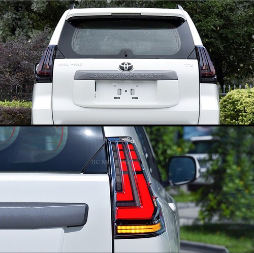 HC LED Tail Lights For Toyota Prado 2010-2021 Start up Animation - Picture 12 of 16