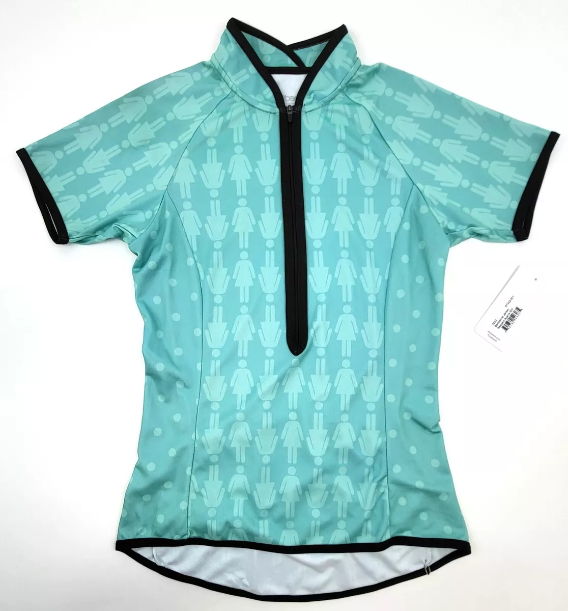 Shebeest Bellissima Jersey RESPECT Agave Green. Women s Size Small
