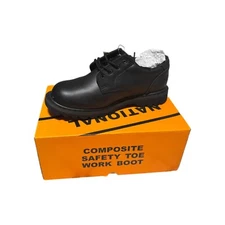 National Safety Composite Hard Toe Shoe sizes 8.5, 9, 9.5, 10, 10.5, & 15