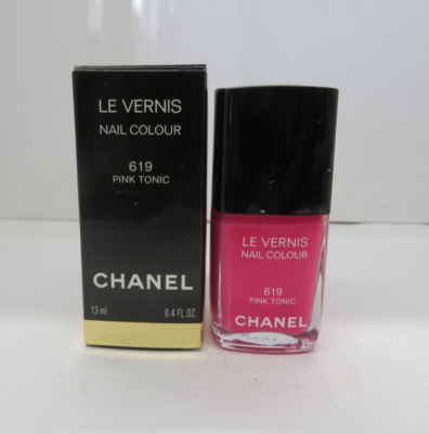 Le Vernis by Chanel Nail Colour 619 Pink Tonic 0.4 Fl oz/13 ml | eBay