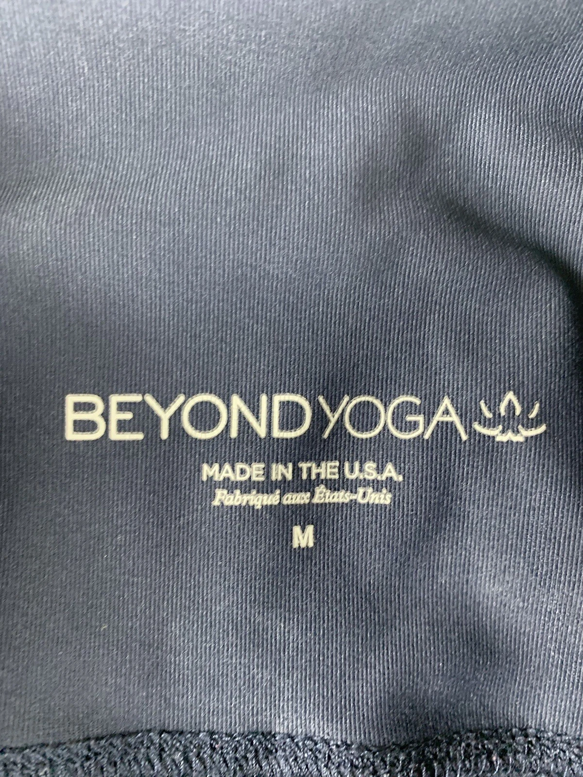 beyond-yoga floral made in usa flat lay leggings