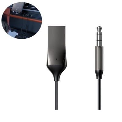 3.5mm Receiver Bluetooth Wireless Kit For Car Stereo Audio Music AUX Adapter