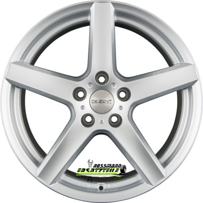 Dezent TY silver 6x15 ET38 - LK5/100 ML57.1 Felge Alu