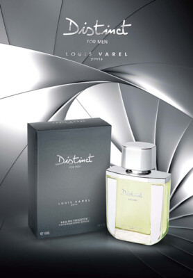 Distinct Men by Louis Varel 100ml EDT Spray - Free Express Shipping