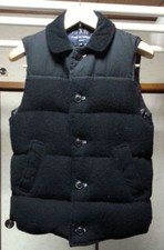 Black Down Vest COMME des GARCONS VG