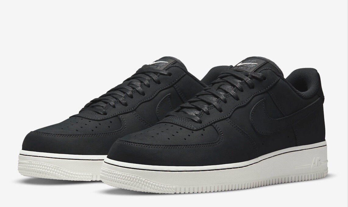 nike air force 07 craft black