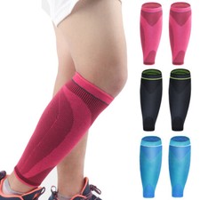 Sports Protective Calf Knitted Compression Non-slip Leg Sleeve Running Football