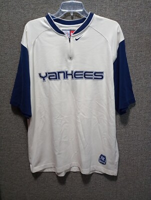 Nike Vintage 90s New York Yankees Baseball Short Sleeve 1/4