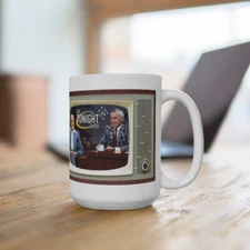 Johnny Carson The Tonight Show Tv Retro Design Ceramic Mug 15oz Extra Large 