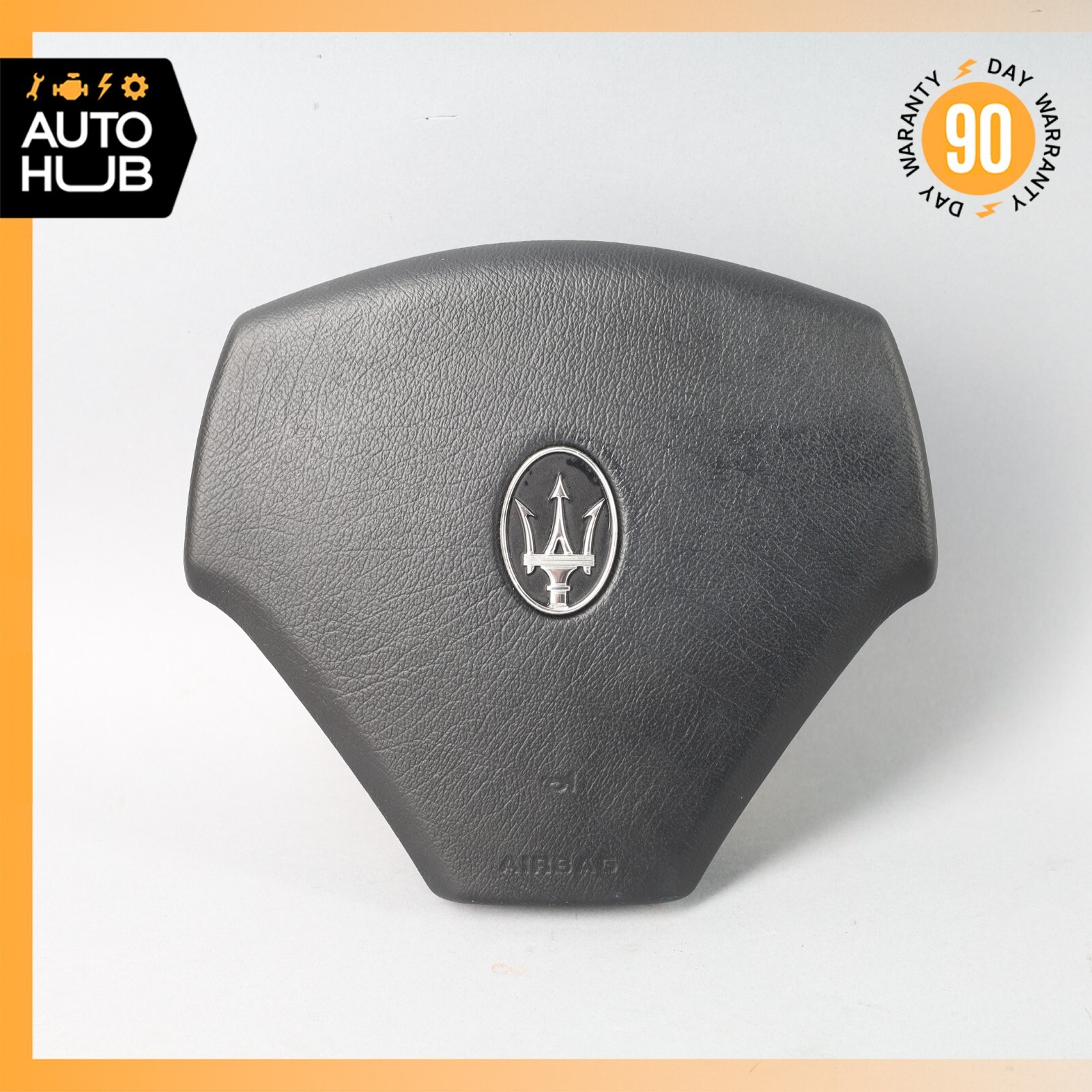 08-19 Maserati GranTurismo M145 Steering Wheel Air Bag Airbag Black OEM 61k
