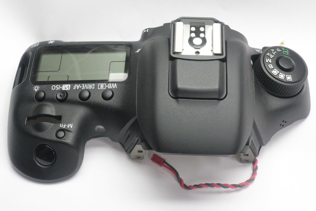 90% CANON EOS 7D Mark II 2 Top Cover Parts Without Dial