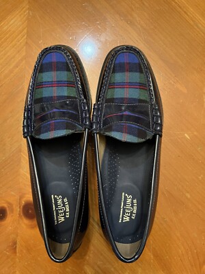 GH BASS - 7.5 D US NAVY WEEJUNS LOAFERS | eBay