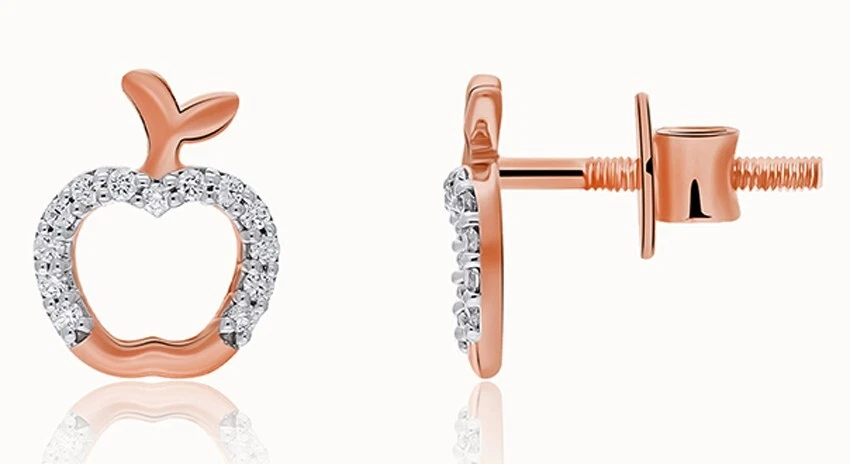 Diamond stud earrings cyber best sale monday