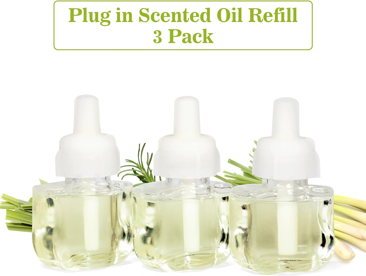 Citronella Plug in Scented Oil Refill, Electric Air Fresheners Refills