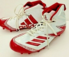 Adidas Freak Ultra Cleats Men's Red/White Used Size 13 EUC Football Soccer