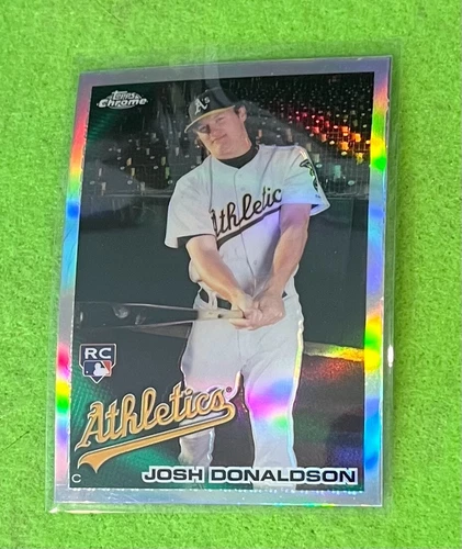 Josh Donaldson 2010 Topps Chrome 191 RC Refractor
