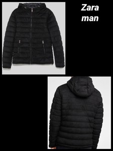 zara faux suede puffer jacket