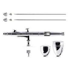Gaahleri Airbrush Kit, Airbrush Gun Dual-Action Gravity 1/2 1/4 oz Fluid Cu...