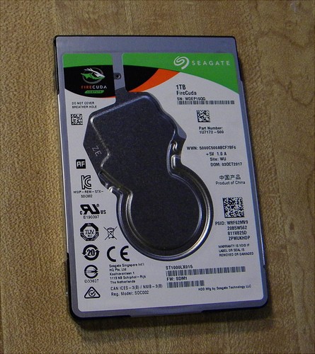 Seagate 1TB Firecuda 2.5 inch ST1000LX015 Hard Drive Works Perfect!