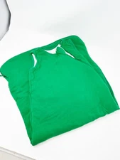 Kyte Baby Sleep Bag 1.0 Tog Wearable Blanket Double Zipper Green Size Medium