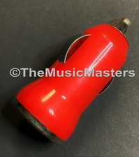 Red 12V Car Cigarette Lighter Plug Socket 5V USB CHARGER Outlet Power Adapter