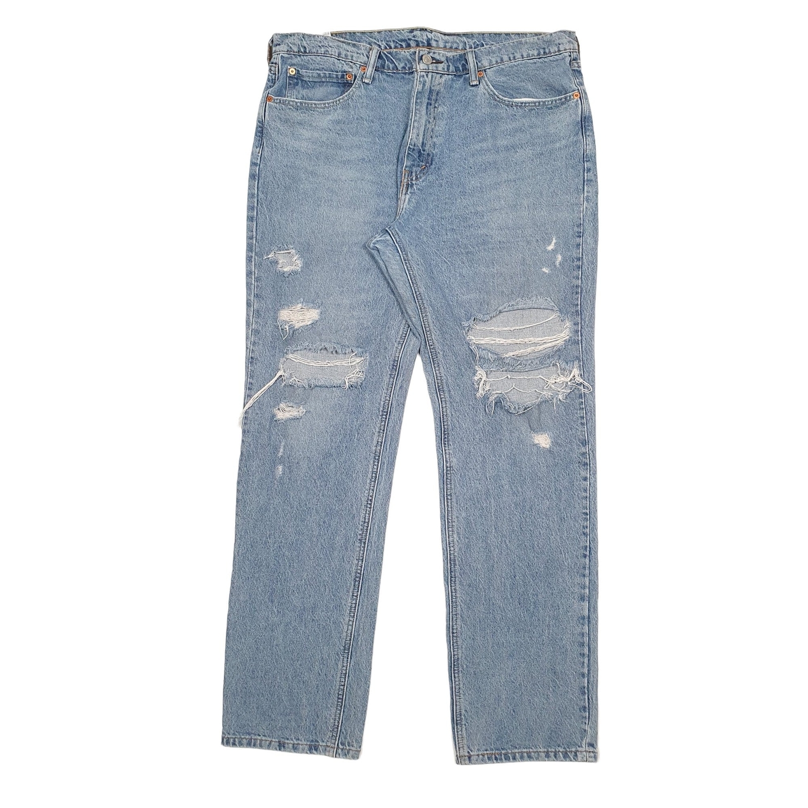 LEVIS 541 Jeans Athletic Straight Blue Denim Trousers Mens W36 L33 image 2
