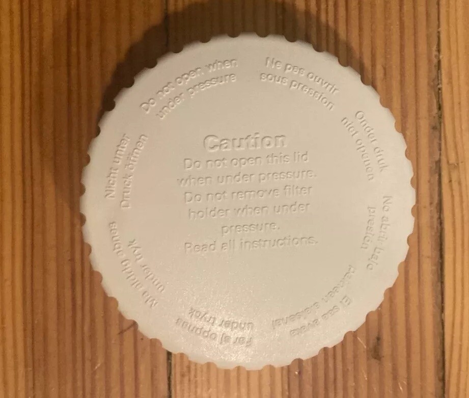 Krups Espresso Machine 871 Replacement Part, Water Tank Boiler Cap