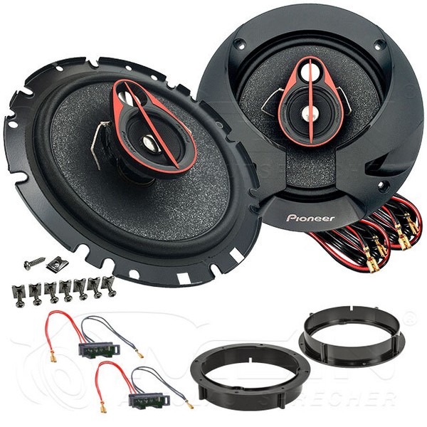 Pioneer Lautsprecher FüR Seat Altea 5P 2004-2015 Heck TüR 3-Wege 250W 165 #Brnw-image