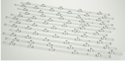 KIT 2 BARRE STRIP 54 LED PER TV 55 LG LGE 17Y 55UJ65 1907 L/R ELED1240